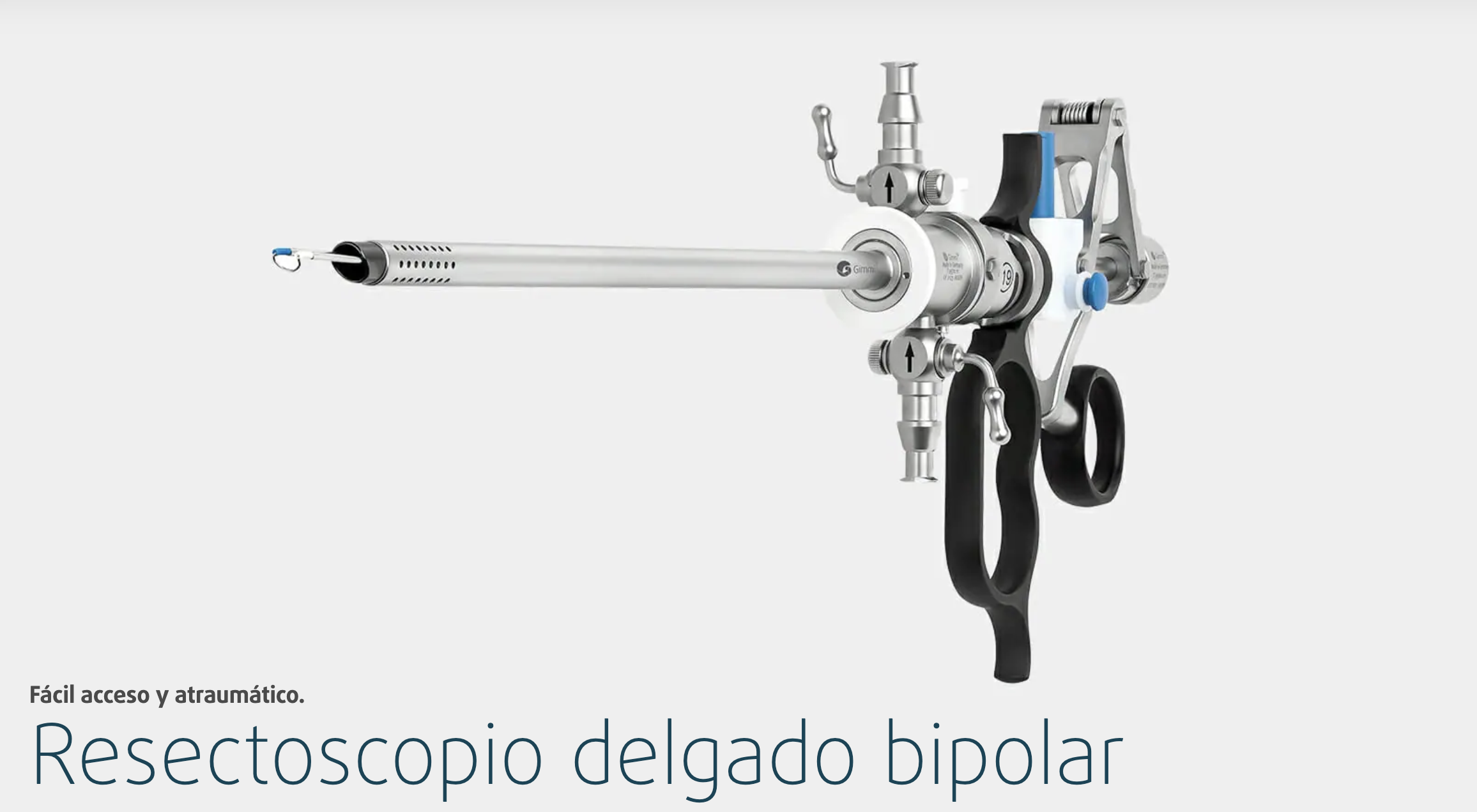 resectoscopio delgado bipolar